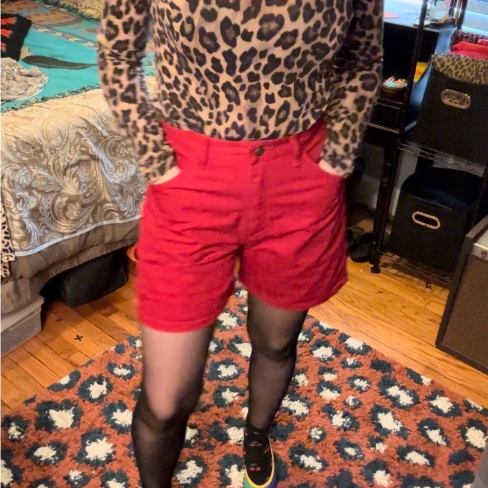 Vintage Gitano Red Shorts